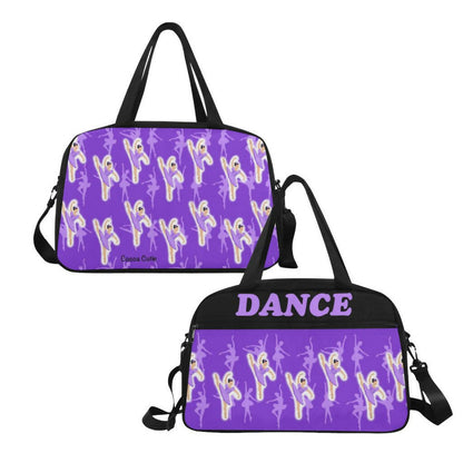 Ballerina(DANCE) Travel Practice Bag w/Shoe Compartment