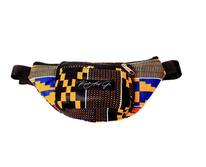 Kente cotton fanny pack