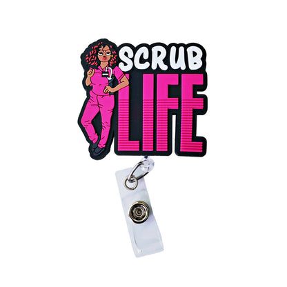 Scrub Life PVC ID Badges