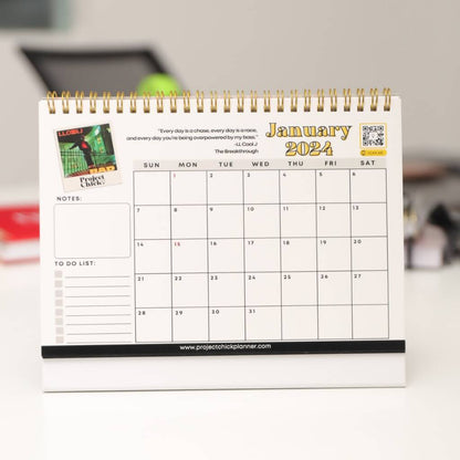12-month Hip-hop Desk Calendar