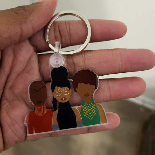 Black Princess Key chain