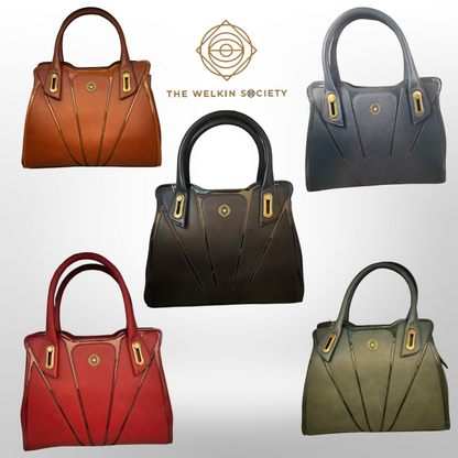 The Welkin Society Privy Peacock Concealed Carry Handbag
