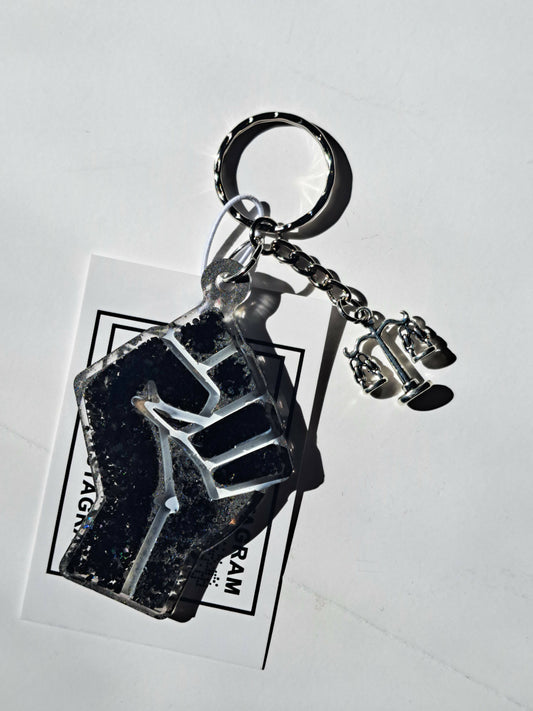 Resin8vibes"Power Fists" Keychains